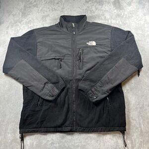 The North Face Denali Fleece Jacket Mens XL Black Full Zip Outdoor Coat
